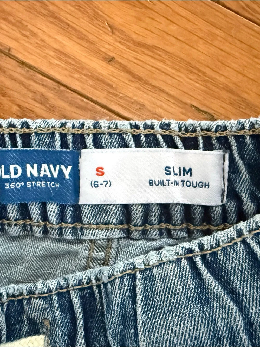 Old Navy Distressed Denim Pull On Shorts